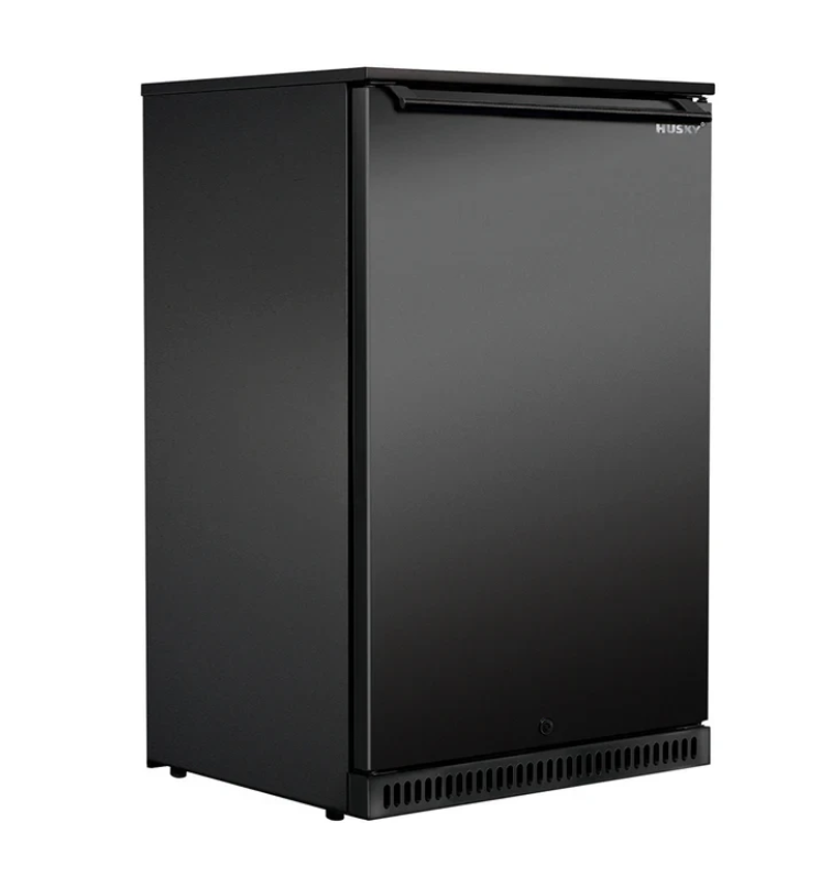 A Husky 118L Black Single Door Alfresco Drink Chiller - ALFC1SDBLK840EL - Image 1