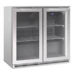 Double Door Glass Display Drinks Fridge – Commercial Beverage Cooler - Image 7