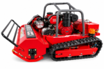 Heavy-Duty Tracked Remote Control Flail Lawn Mower