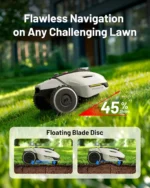 YUKA 2000 Robot Lawn Mower 2024 Version, 3D Vision Positioning & RTK Fusion - Image 7