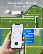 LiDAR PRO Robotic Lawn Mower | Automatic Mowing - Image 2